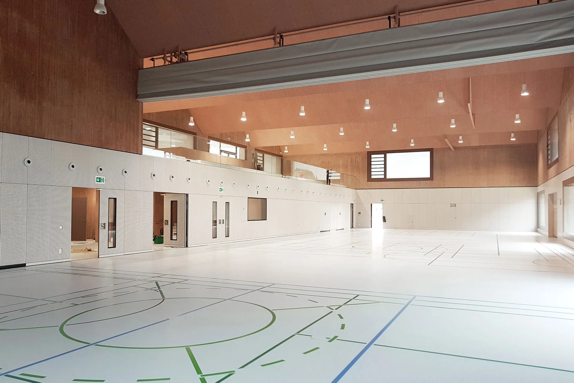 Planungsleistung Ersatzneubau Schulturnhalle Limburgschule Weilheim an der Teck durch einen Architekten und Bausachverständiger Stuttgart und Umgebung