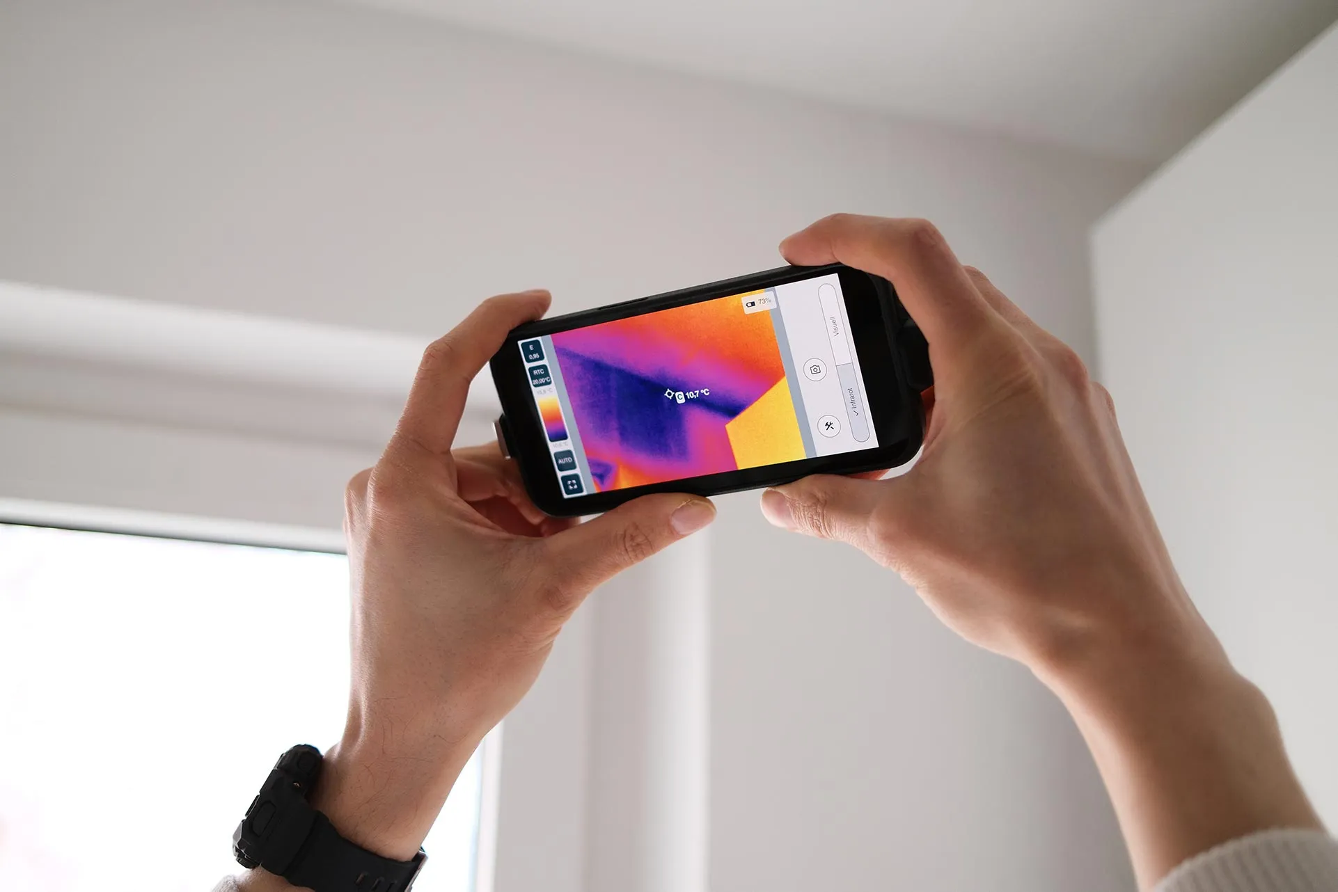 Bauthermografie durch unabhängigen Bausachverständigen in Stuttgart und Umgebung