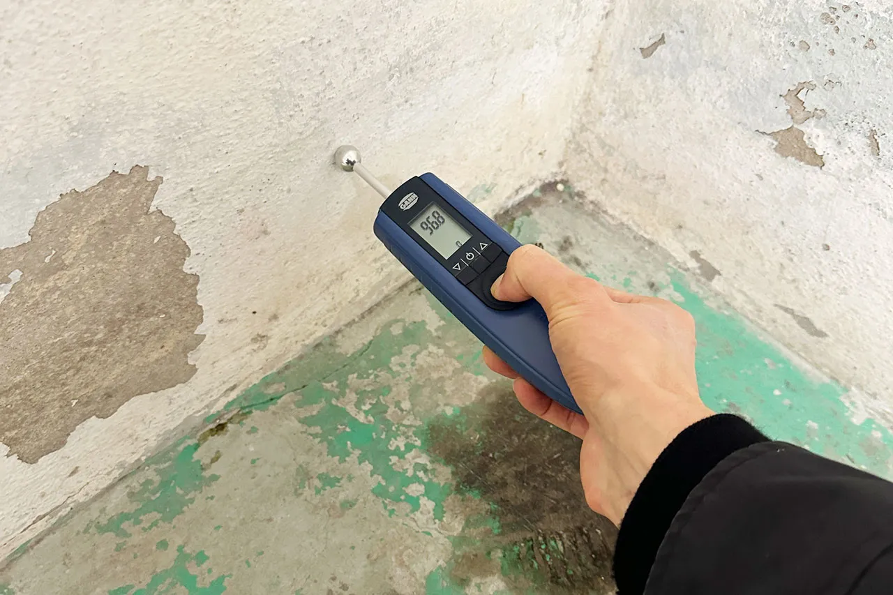 Feuchte- und Raumklima­messungen durch unabhängigen Baugutachter in Stuttgart und Umgebung