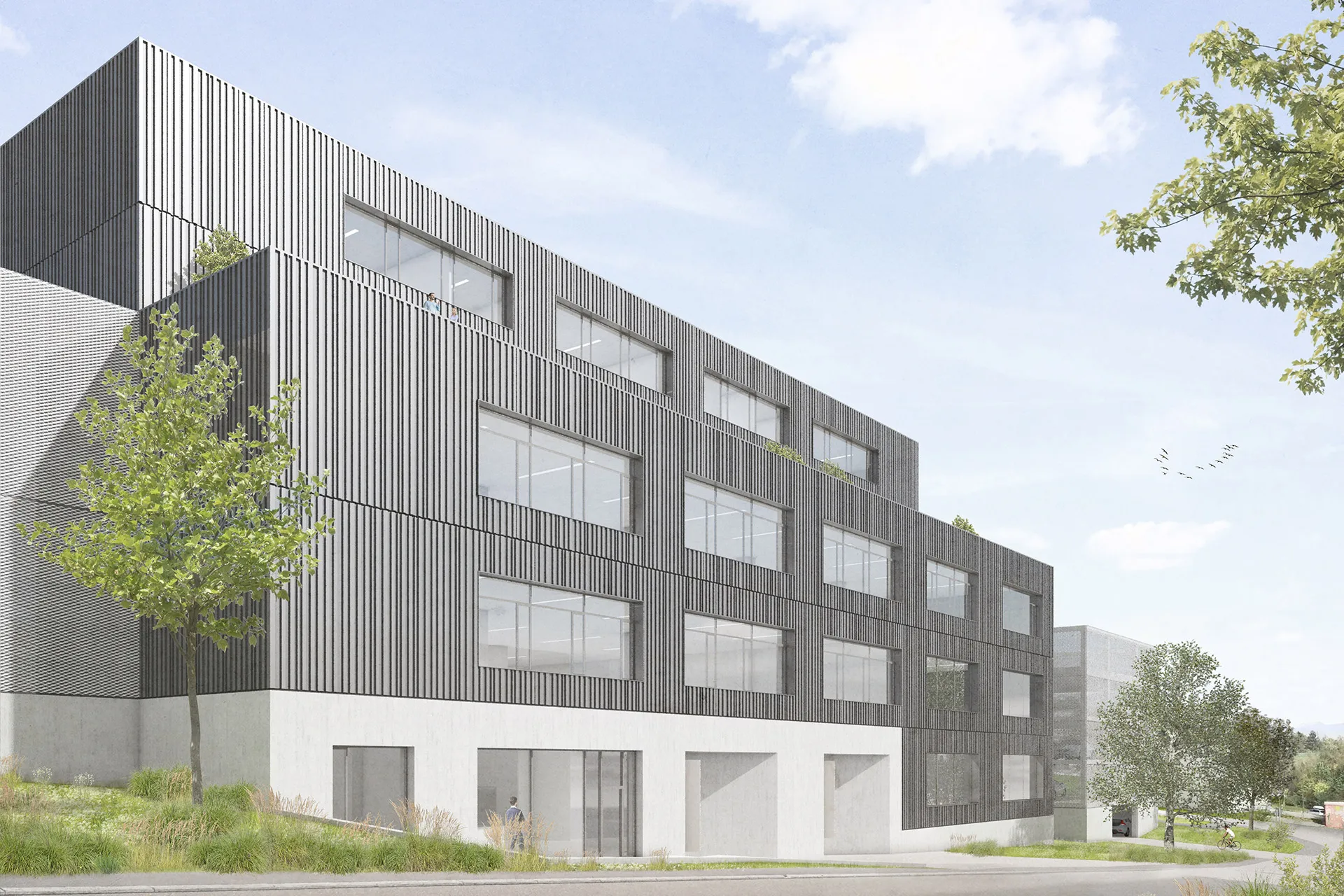 Architektenplanung einer Produktionshalle durch Bausachverständige und Architektenbüro Elsenhans & Hänßler-Rott