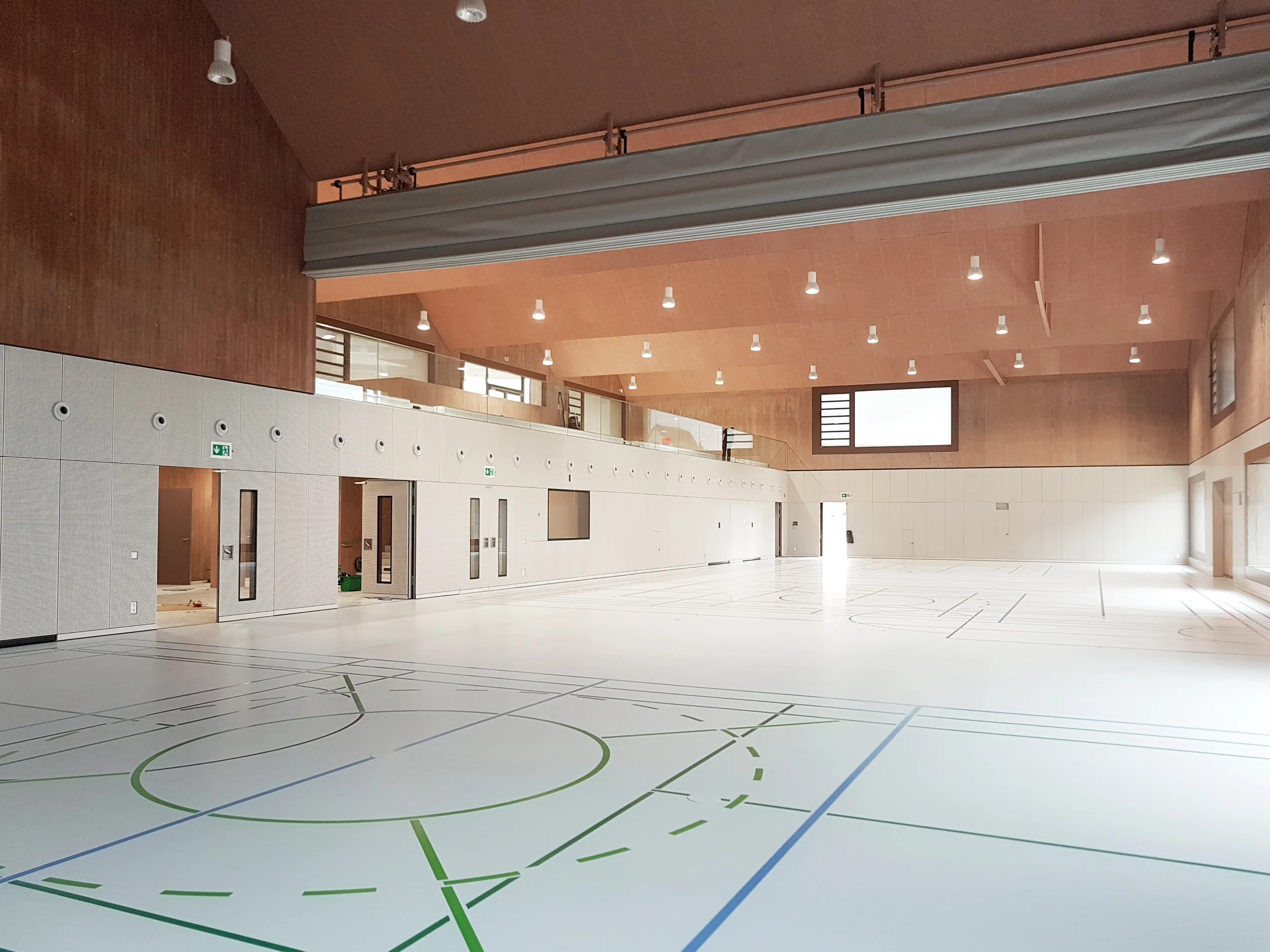 Architektenplanung einer Schulturnhalle durch Bausachverständige und Architektenbüro Stuttgart