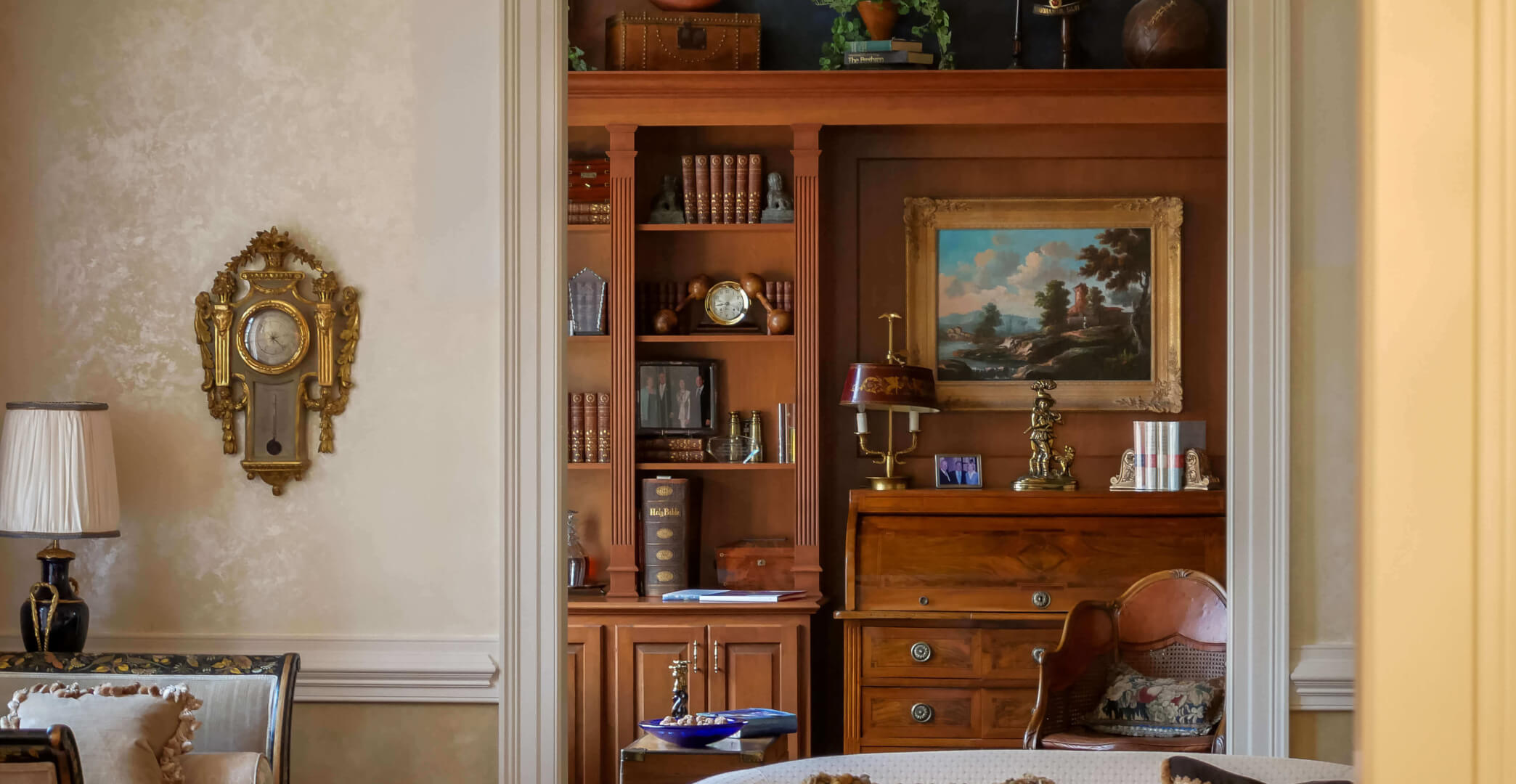 Montgomery County home renovation, blending timeless architectural charm with refined modern updates.