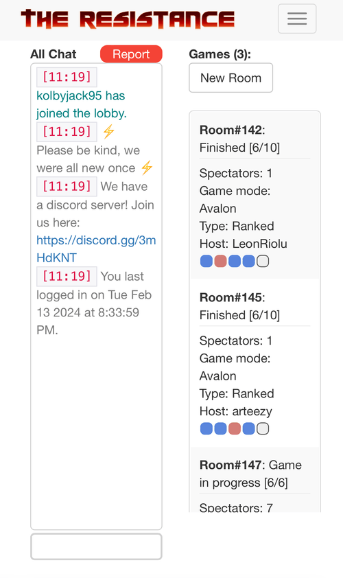 Mockup of screen of original website.
