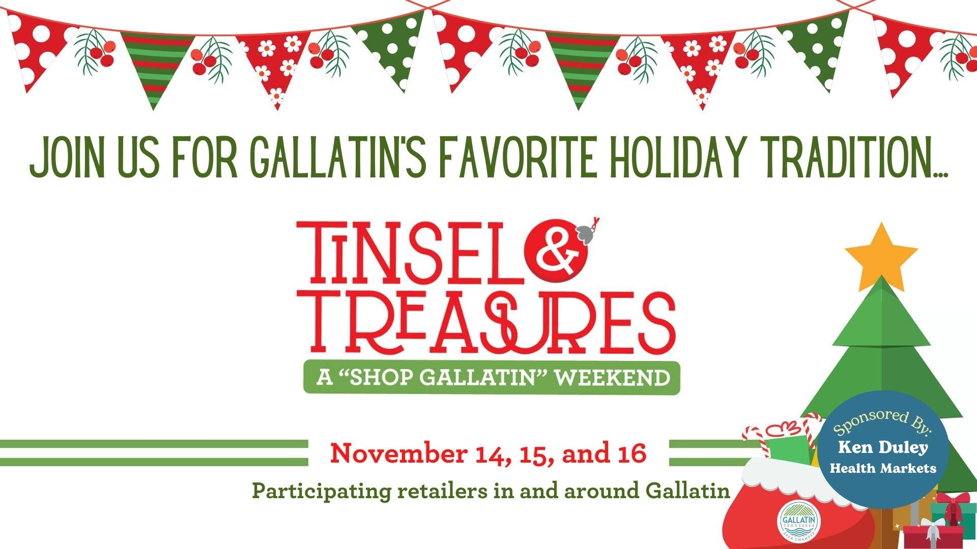 Unwrap Holiday Magic in Downtown Gallatin This Weekend