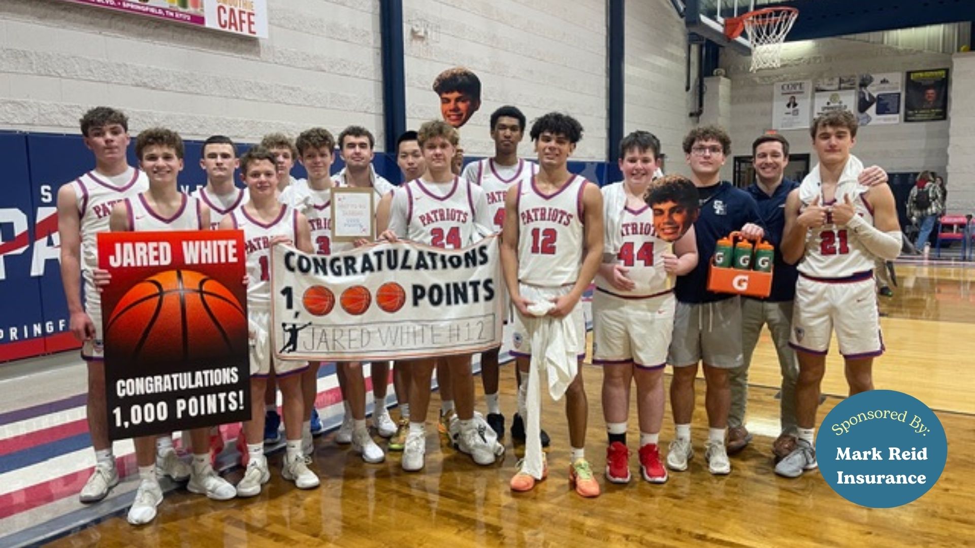 South Haven Christian’s Jared White Joins the 1,000-Point Club