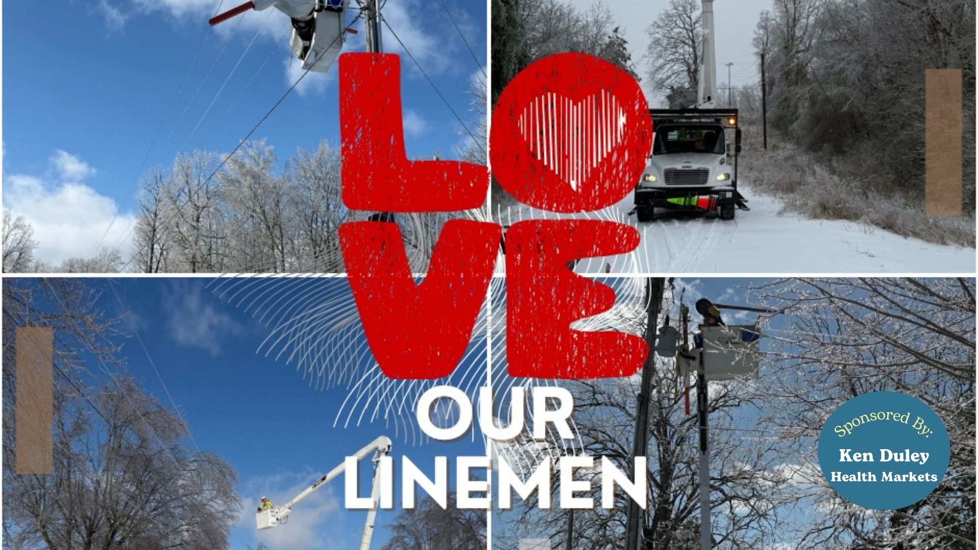 Love Our Linemen: Community Turns Gratitude Into Action After Winter Storm Fern