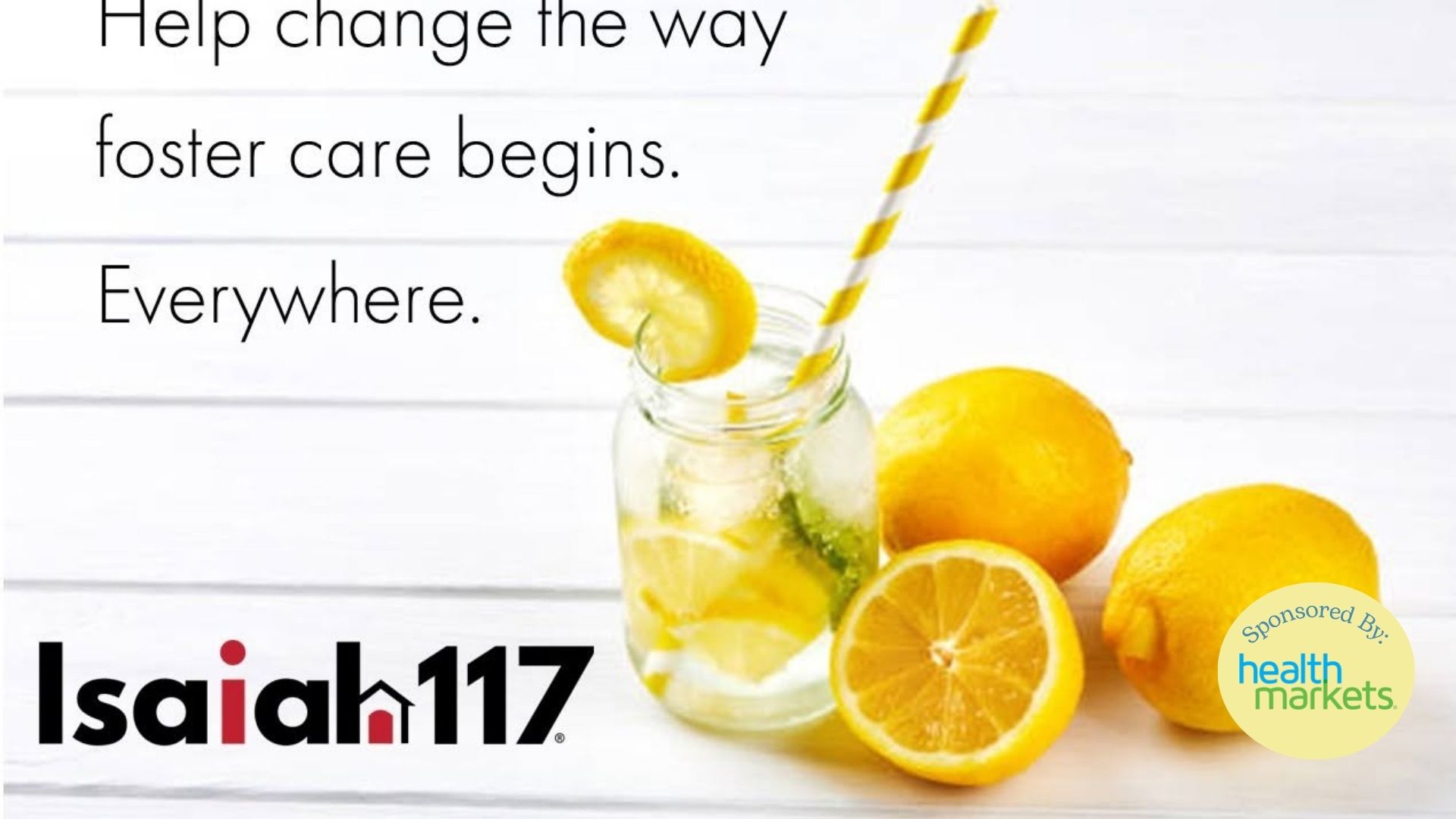 Robertson County Invited to Sip for a Cause During Isaiah 117 House Lemonade Stand Weekend