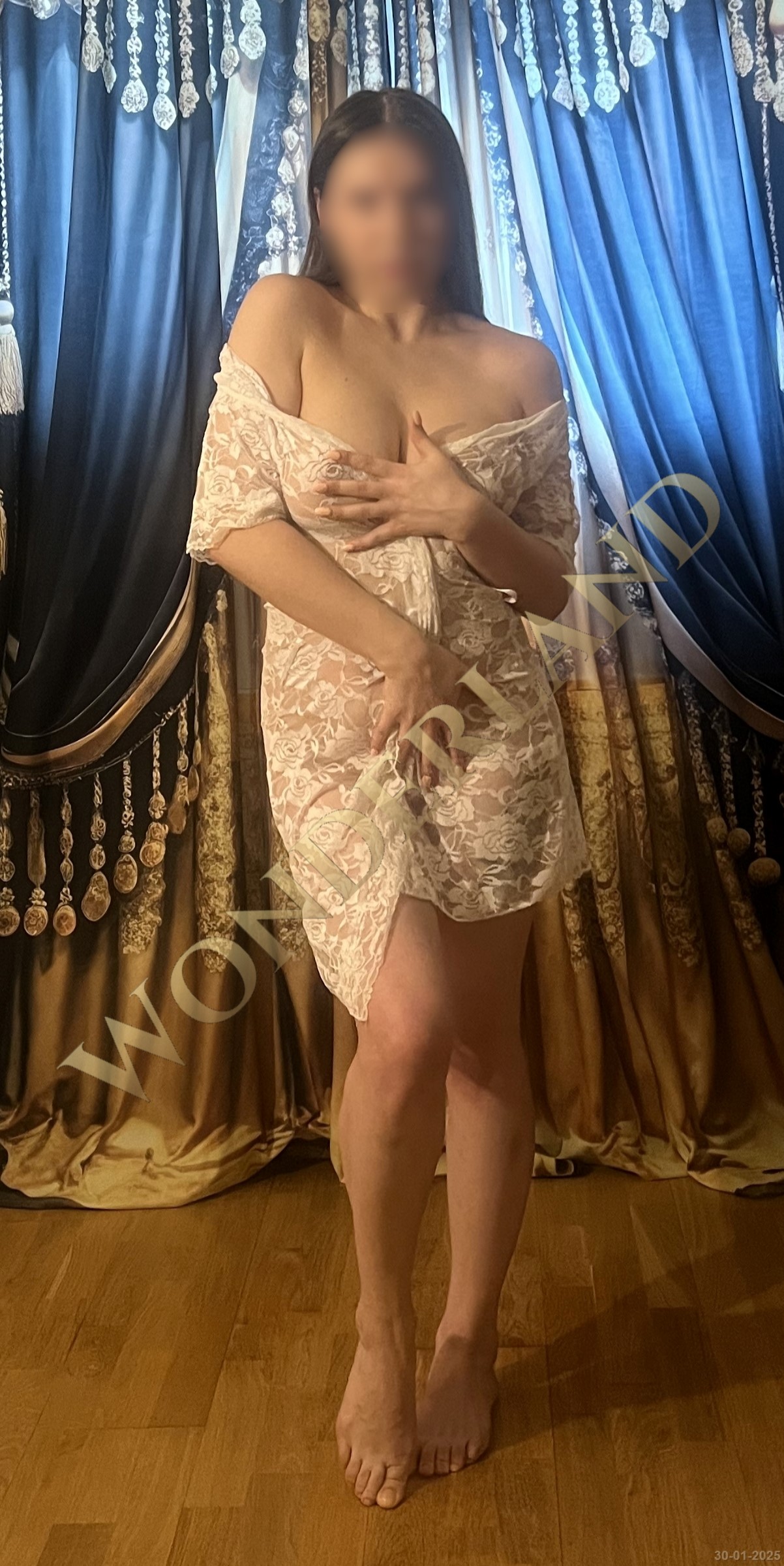 Meet Lana, a therapist whose beauty and skill create a truly unique erotic massage in the heart of Prague. Her flowing brown hair and soft, radiant complexion captivate at first glance, while her inviting curves offer the perfect embrace for relaxation. With her gentle hands and soothing presence, Lana knows how to transport you to a realm of tranquility and passion. Book a session today and experience the magic of Lana’s care.