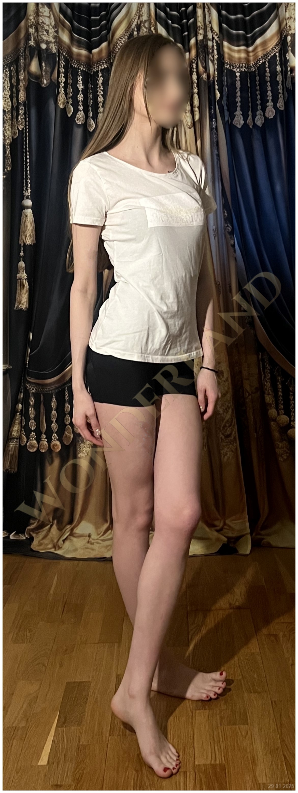 Discover the enchanting Taylor, a young and captivating therapist offering world-class erotic massage in Prague. With her statuesque 172 cm height, slim frame, and timeless beauty, Taylor brings a unique blend of sophistication and skill to her craft. Her gentle touch, combined with her ability to connect deeply, promises an experience filled with serenity and sensuality. Book your session with Taylor and indulge in the luxury of her care today.