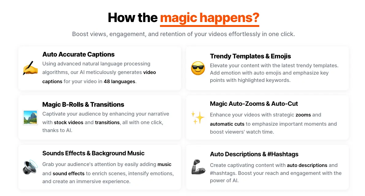 submagic features : how it works
