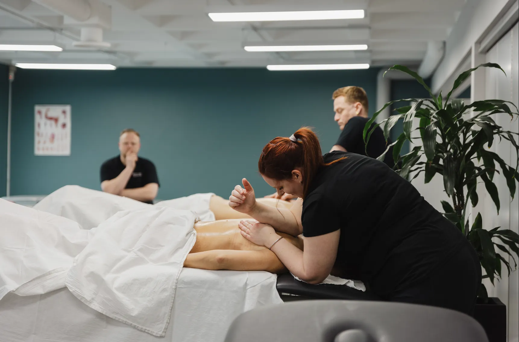 Massage af person
