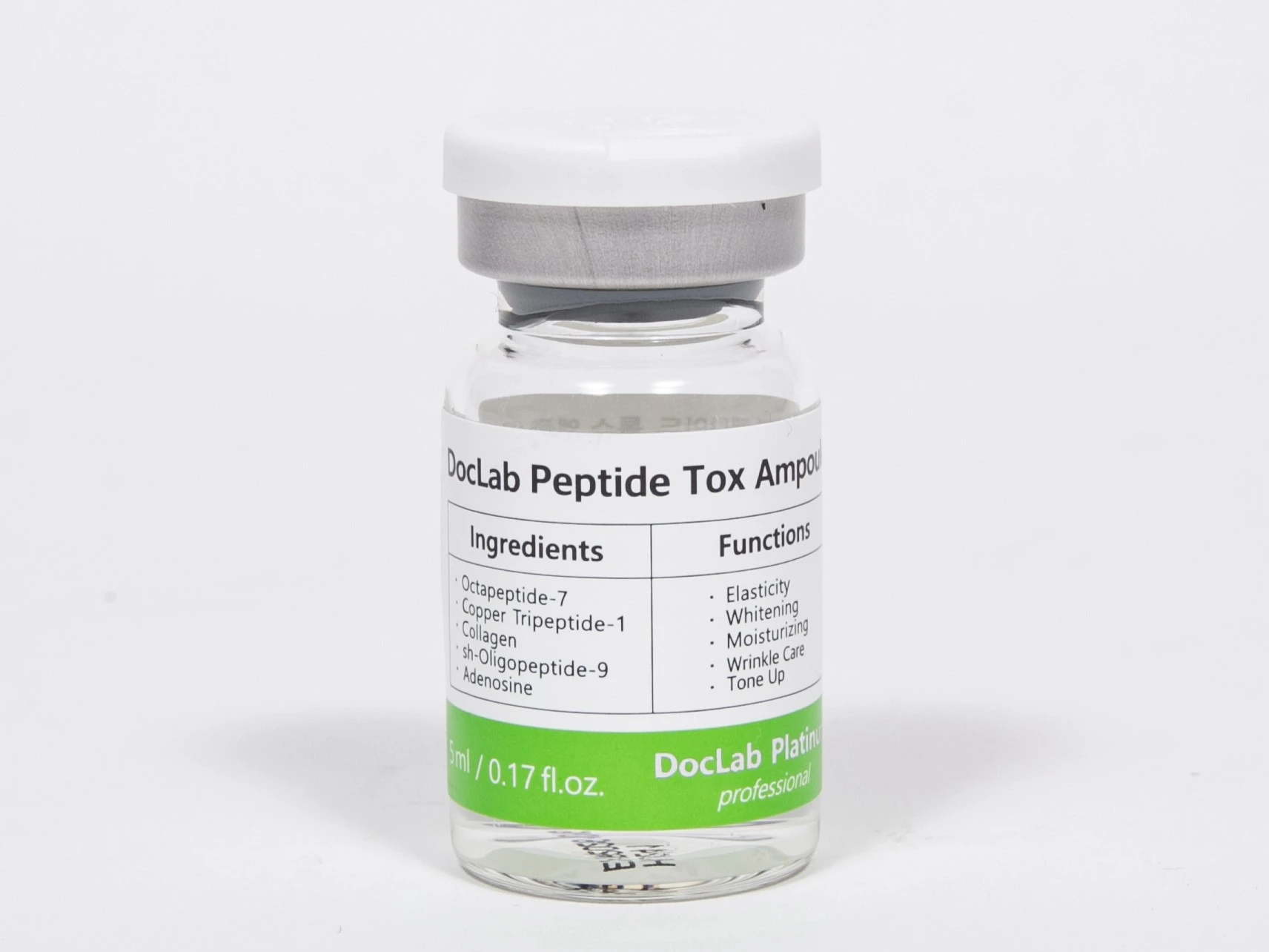Peptide Tox Face Contour $39/ml
Instant Elasticity, Firming & Fine Lines Known as "topical botox," this high-performance peptide complex immediately tightens sagging areas, smooths out expression lines, and boosts natural collagen production for a firmer contour.