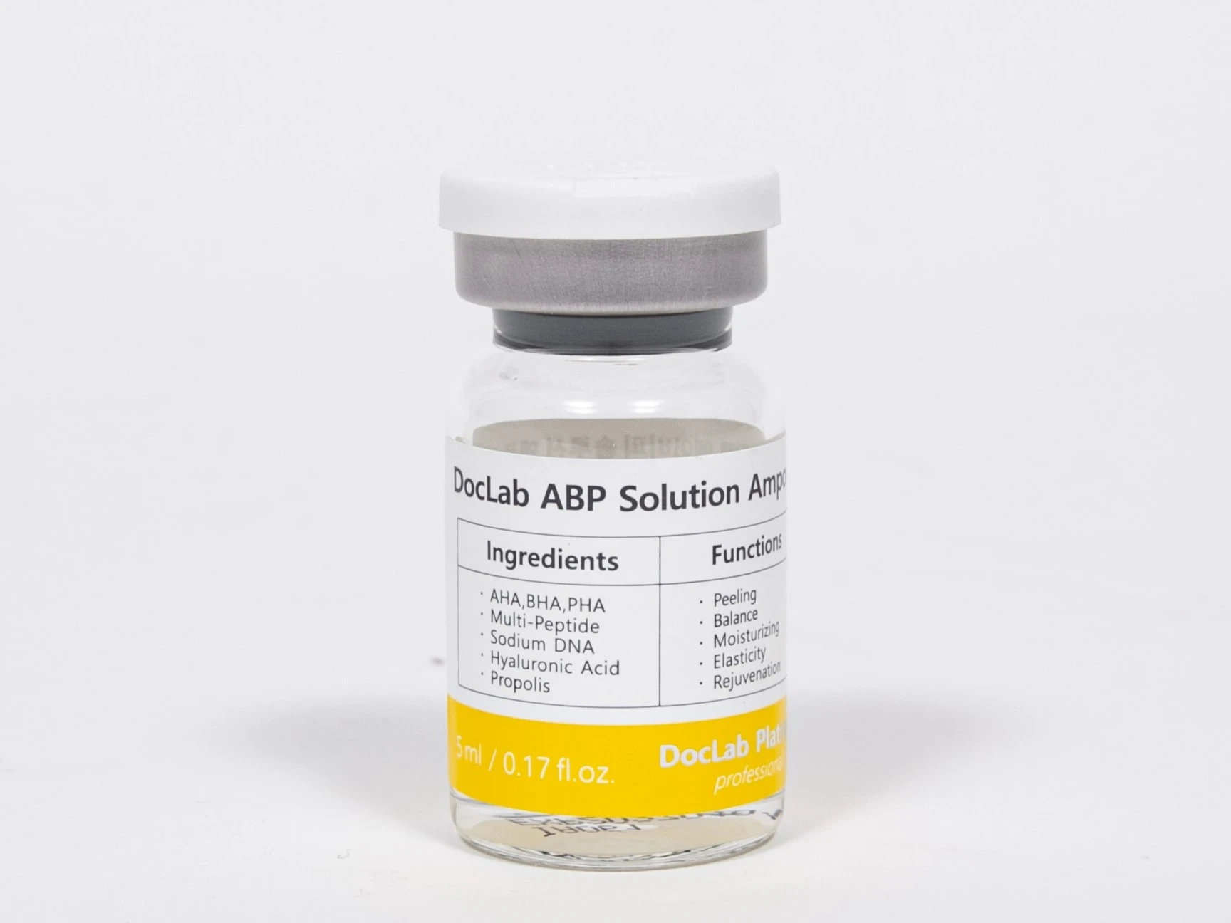 ABP Pore Exfoliation $29/ml (Included)
For Texture & Deep Pore Clearing [AHA/BHA/PHA] A specialized triple-acid chemical exfoliant that dissolves dead skin cells on the surface and clears deep pore congestion. It smooths rough texture, targets minor breakouts, and balances excess sebum production.