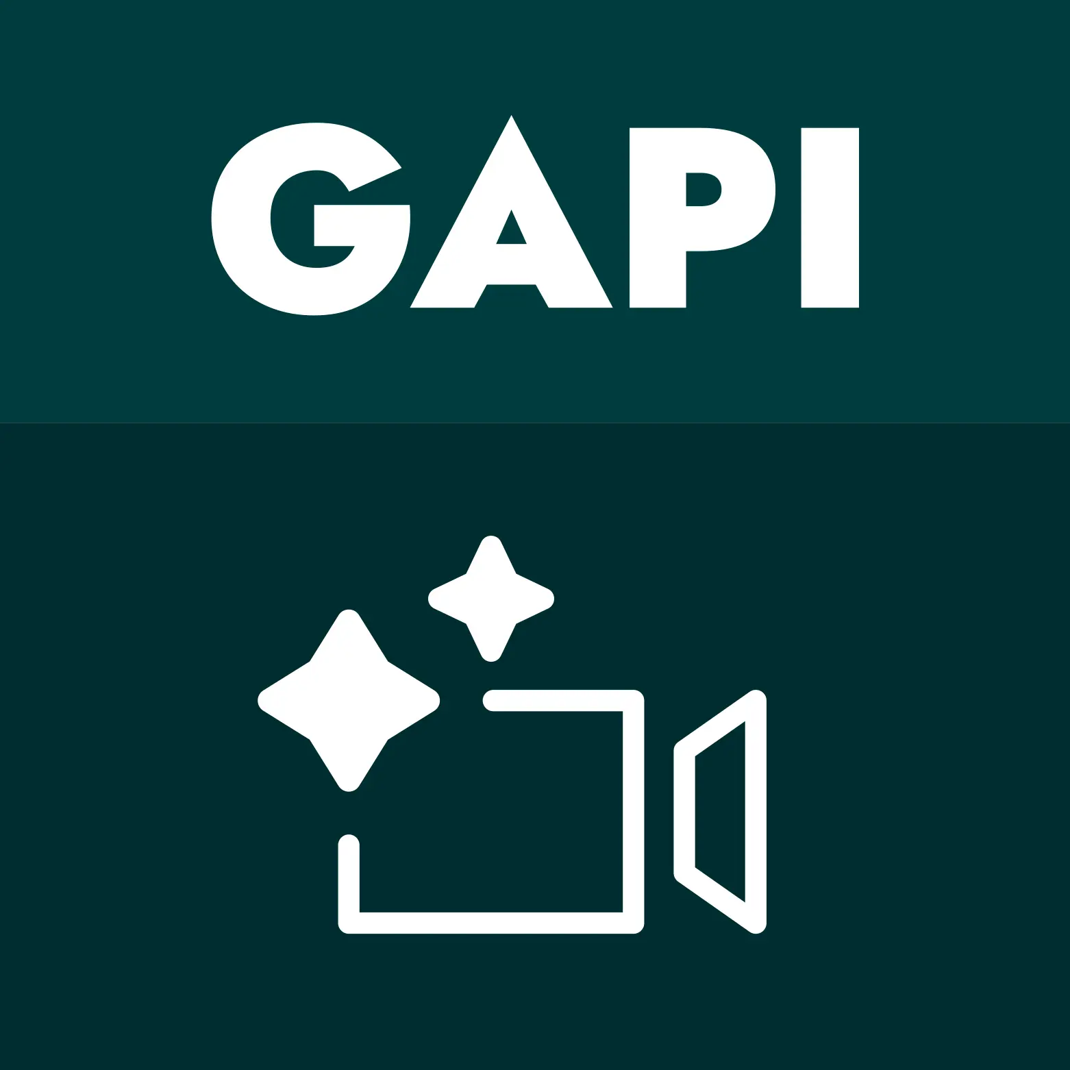 Video generation API icon