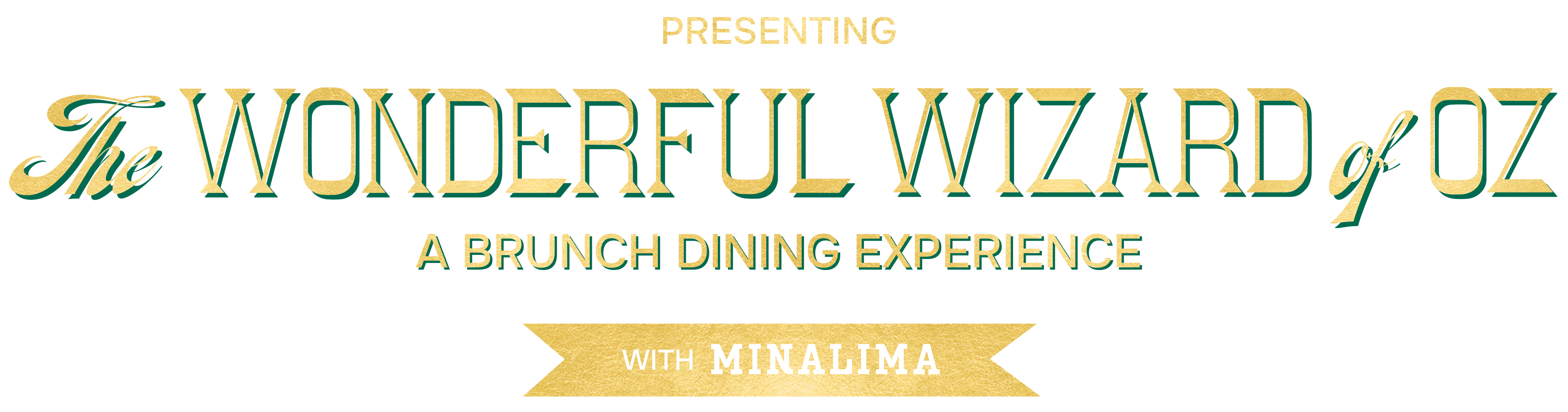 Electric Playhouse - MinaLima - Wizard of Oz Brunch