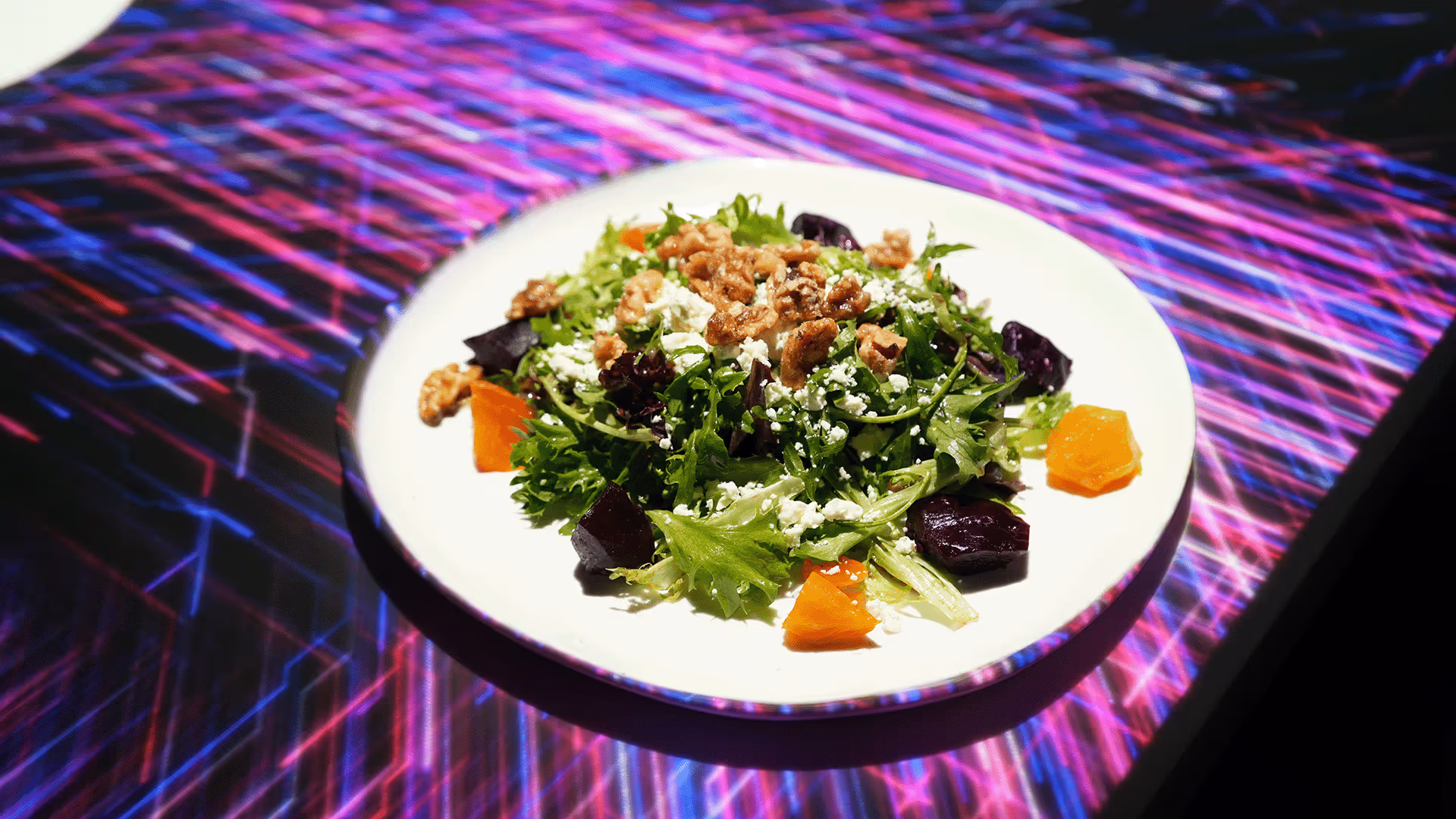 Salad from Neon Winter