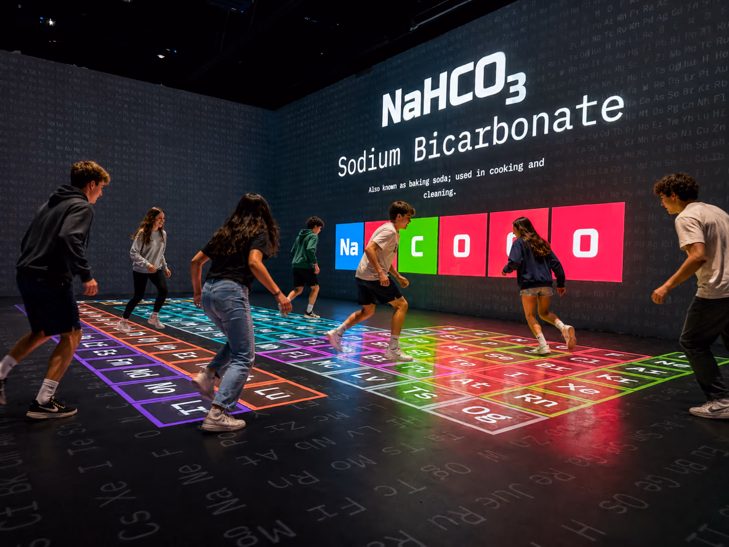 The periodic table interactive experience