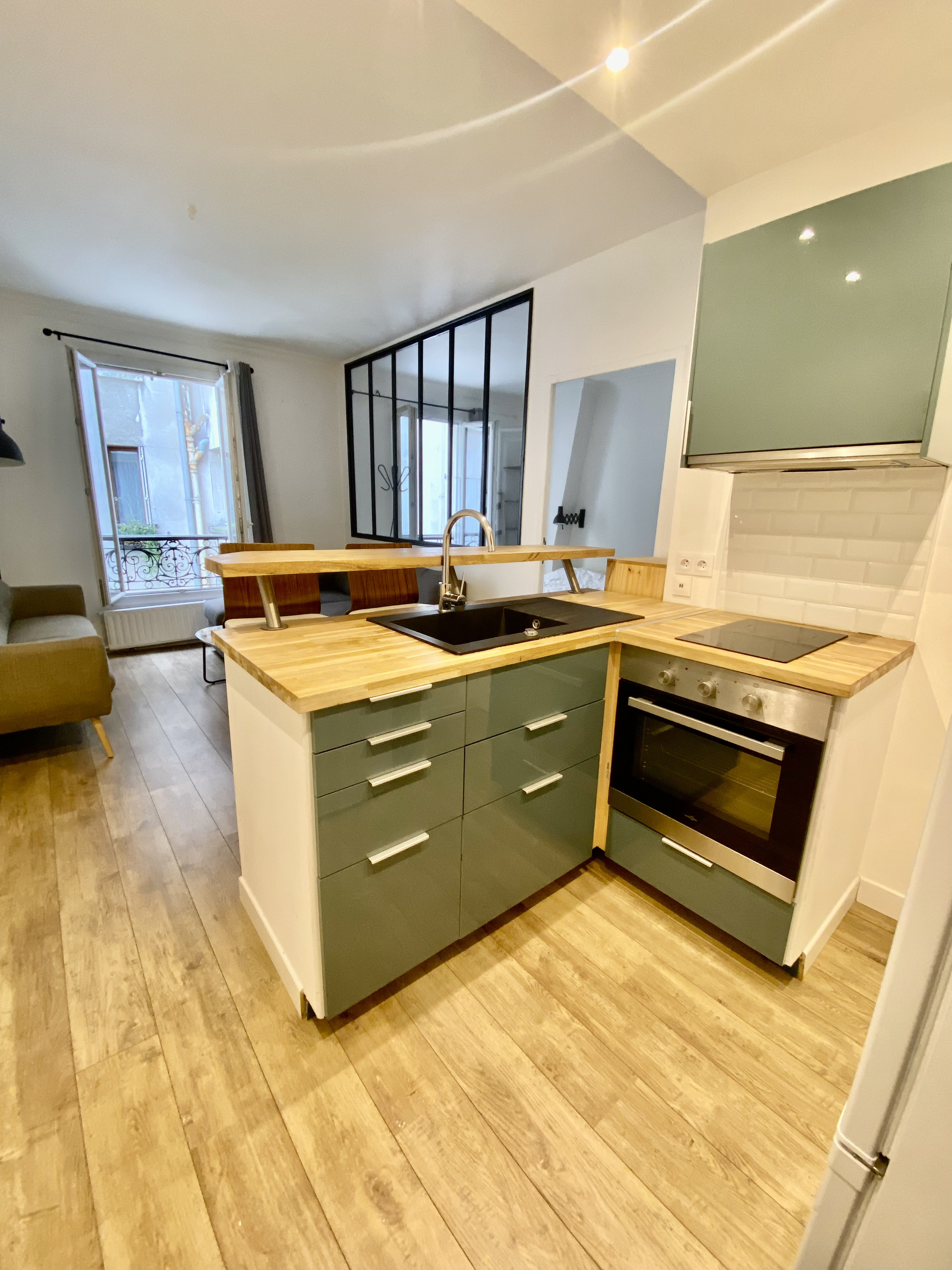 2 pièces de 31 m² – Rue des Poissonniers