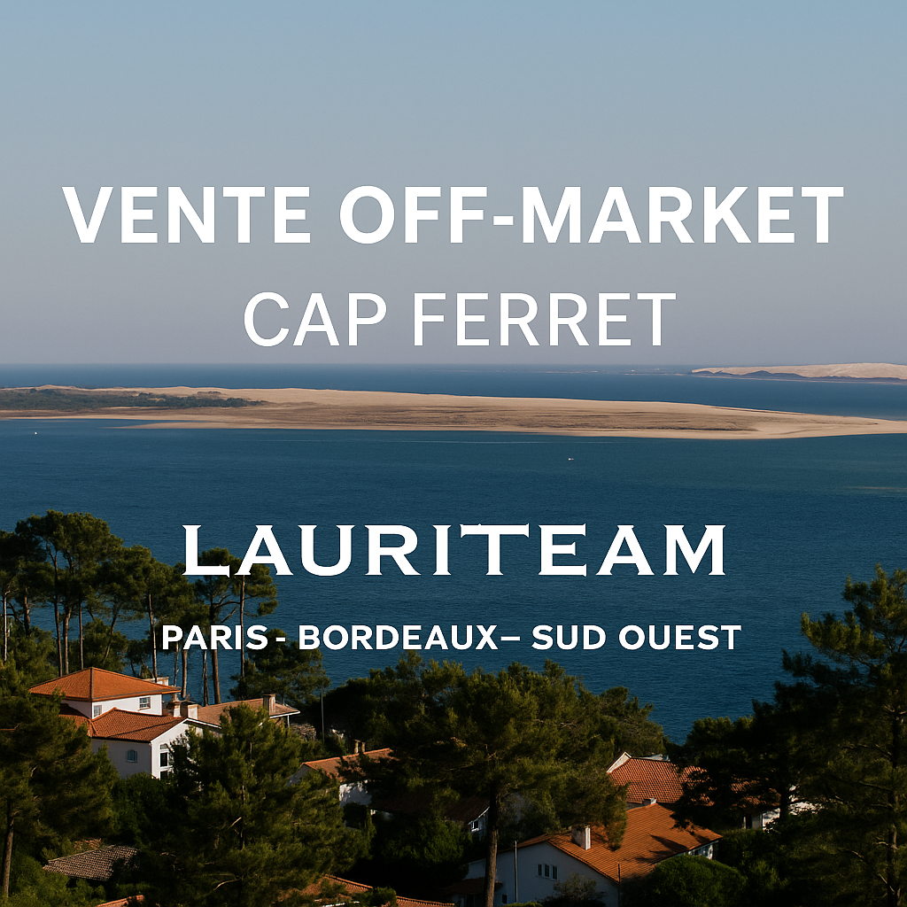 Propriété familiale haut de gamme située en plein cœur du Cap Ferret