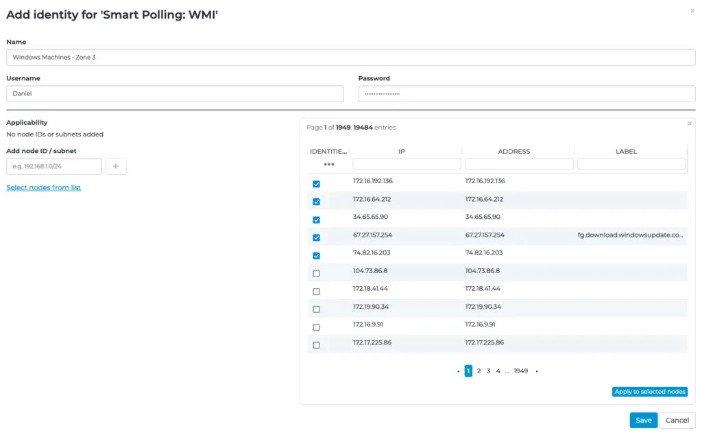 クレデンシャル・マネージャーSmart Polling