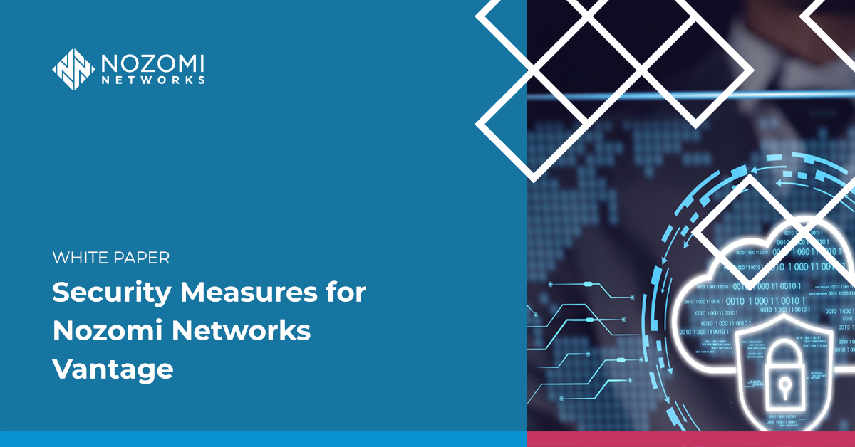Medidas de seguridad para Nozomi Networks Vantage