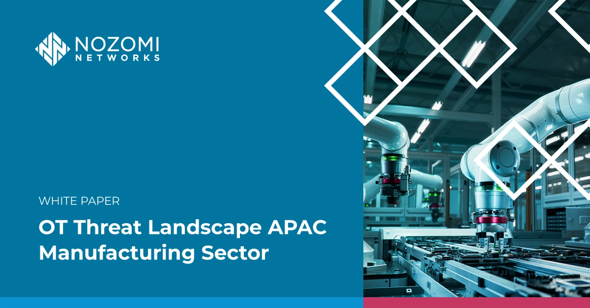 OT Threat Landscape APAC  Manufacturing Sector 
