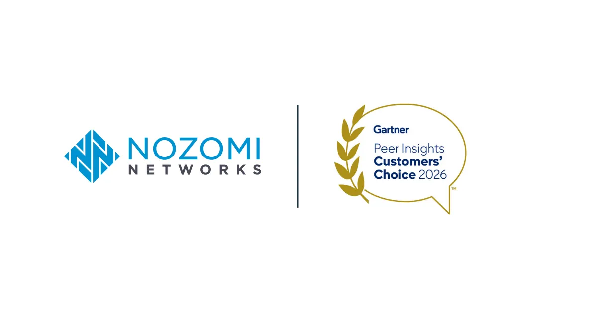 Nozomi Networks Recognized as a 2026 Gartner® Peer Insights Customers’ Choice for CPS Protection Platforms