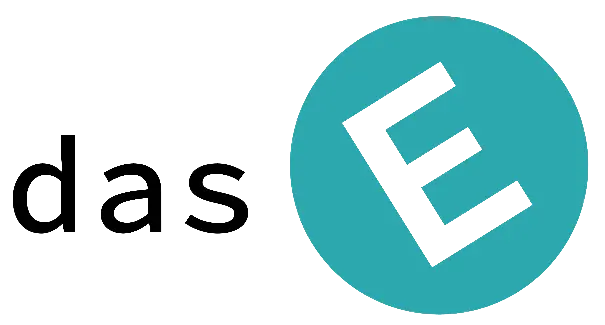 das E logo