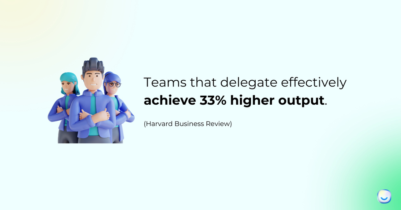 Team delegation stats for handling multiple customers at once