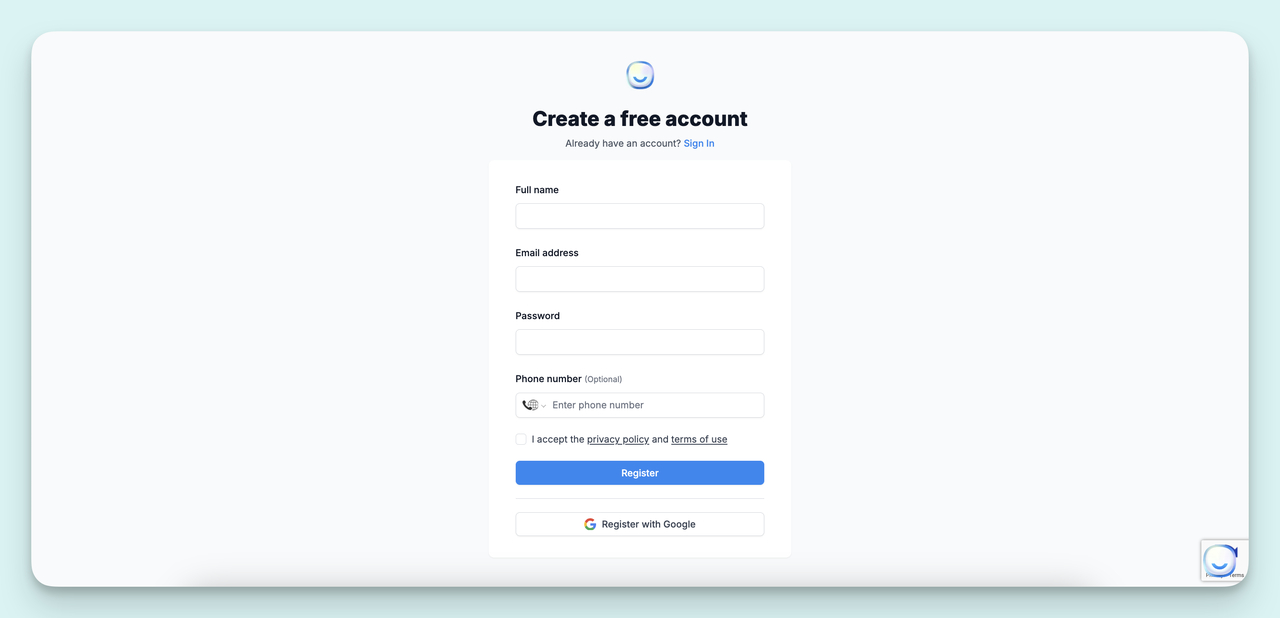 Log in to your LiveChatAI account