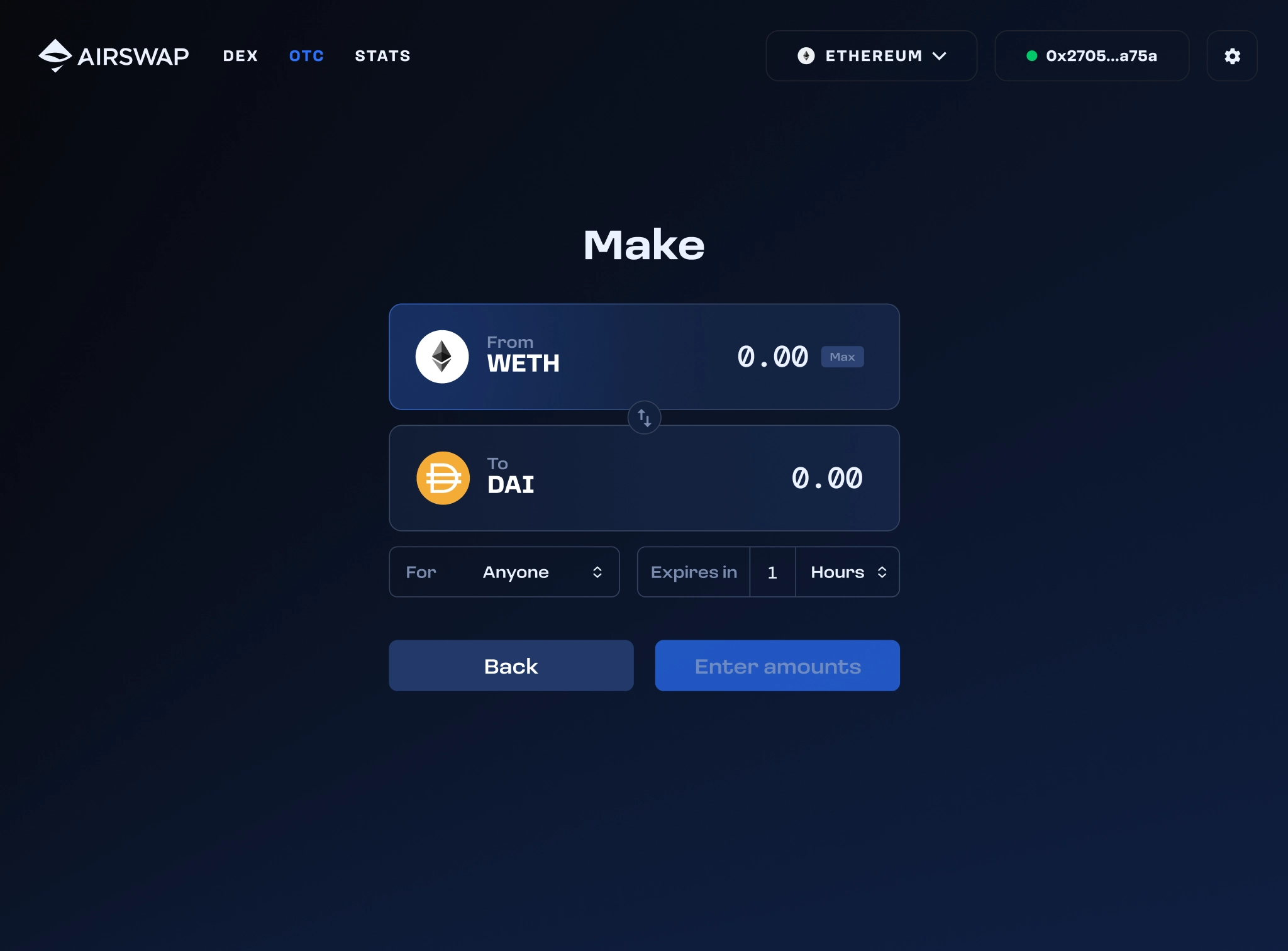 AirSwap OTC Maker - Swap any token