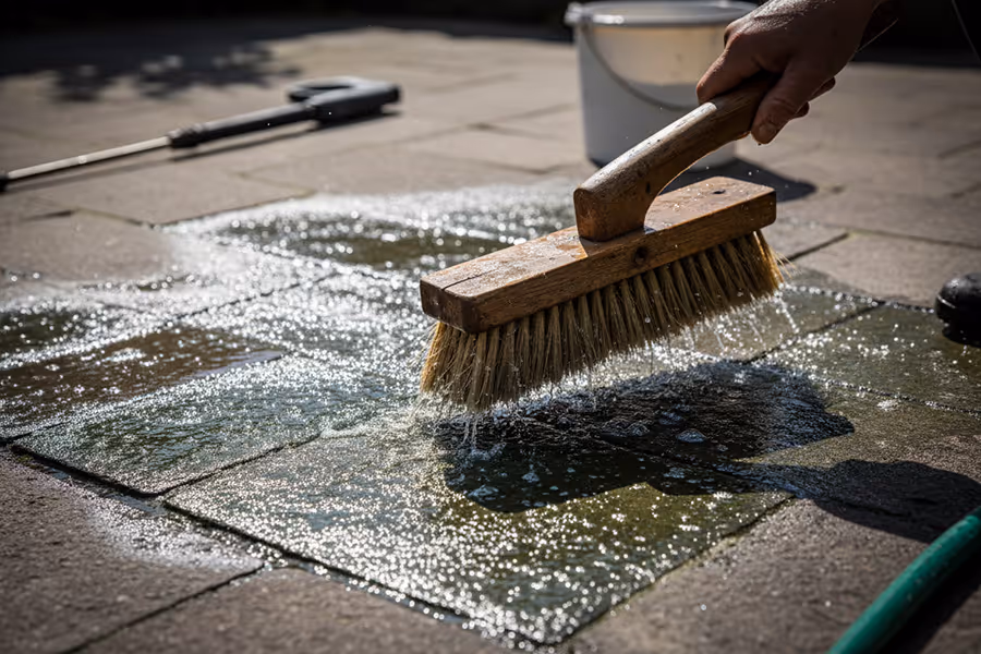 Saubere Pflastersteine: Die besten DIY-Methoden und professionelle Lösungen