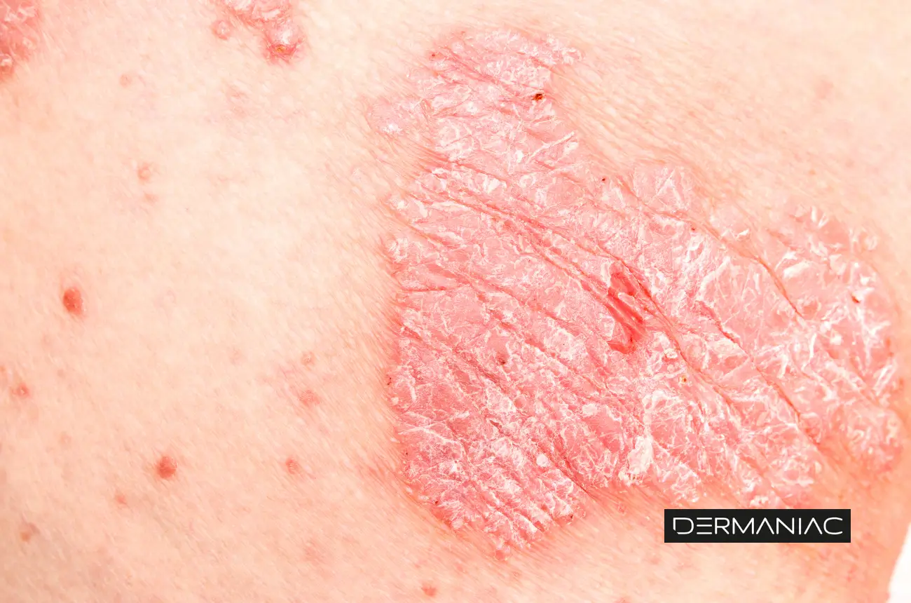 placa de psoriasis