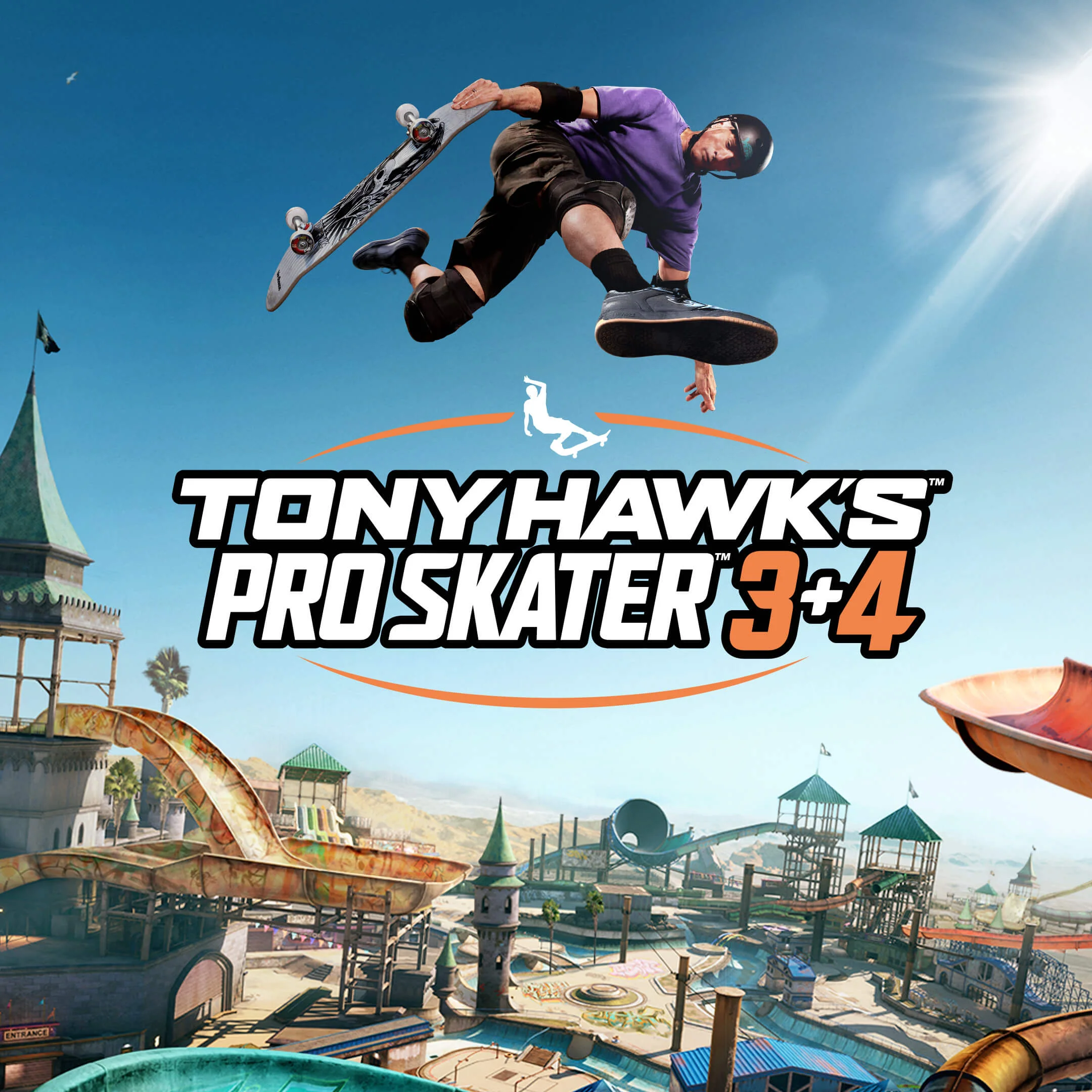 Tony Hawk's Pro Skater 3 + 4 Box Art