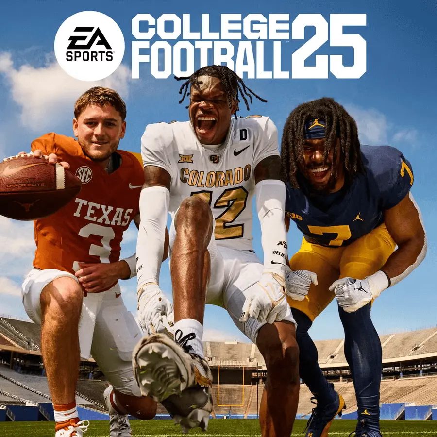 EA Sports College Football 25 Box Art
