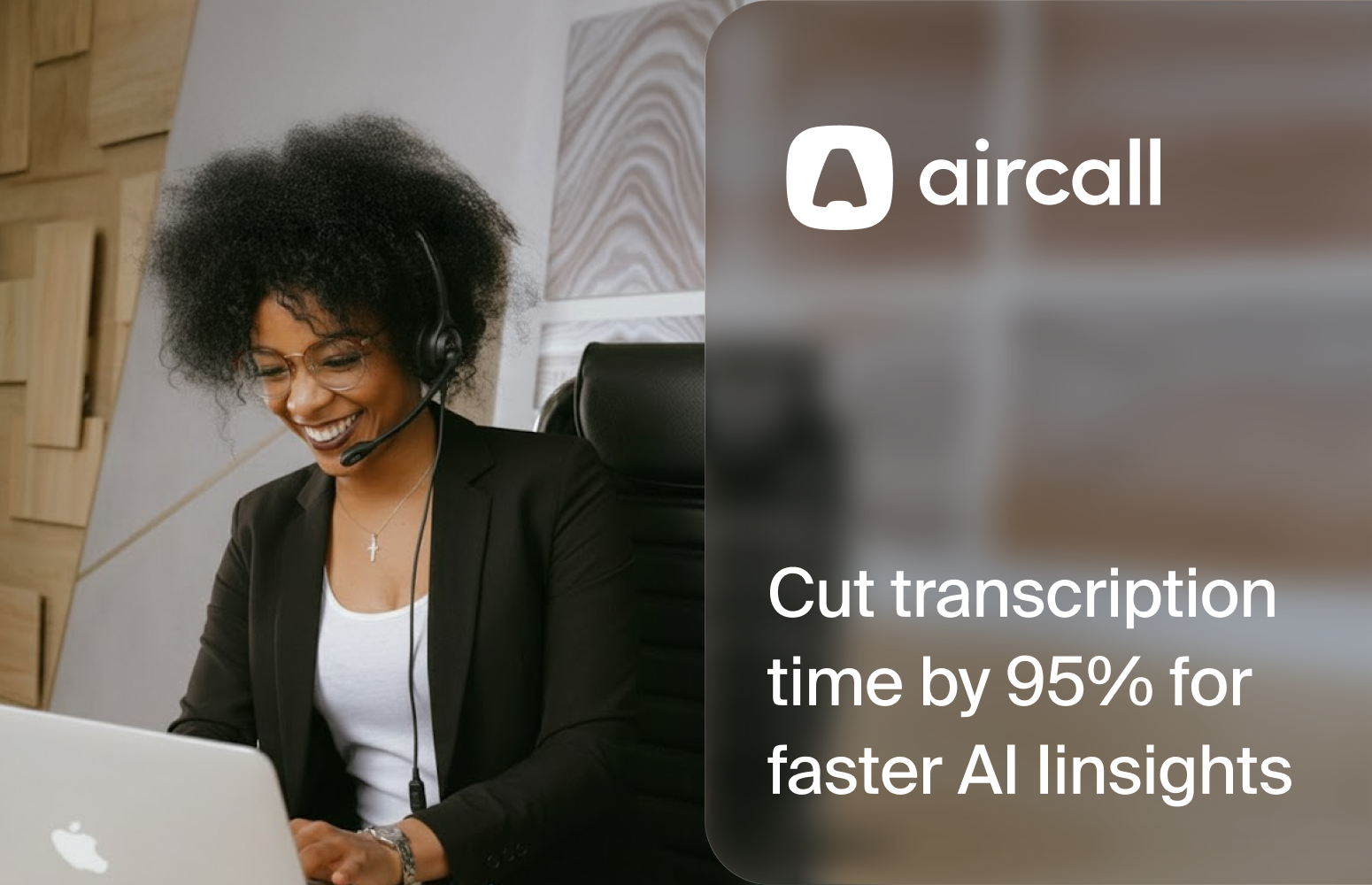 How Aircall cut transcription time by 95% with Gladia