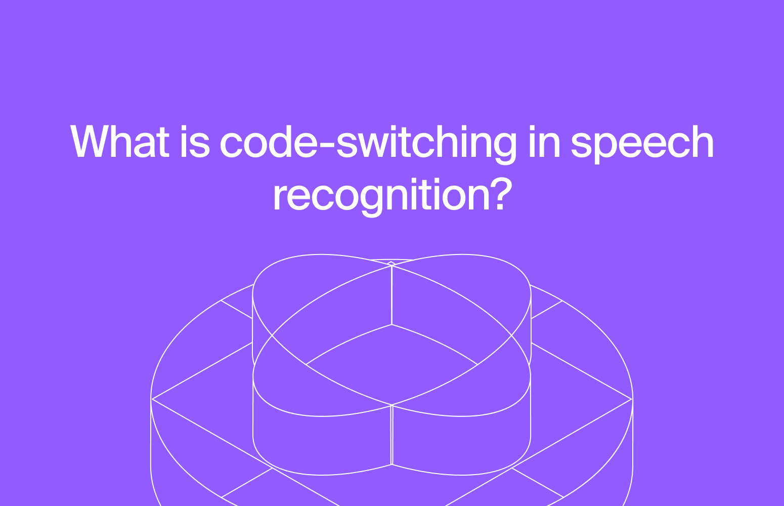 What is code-switching in speech recognition?