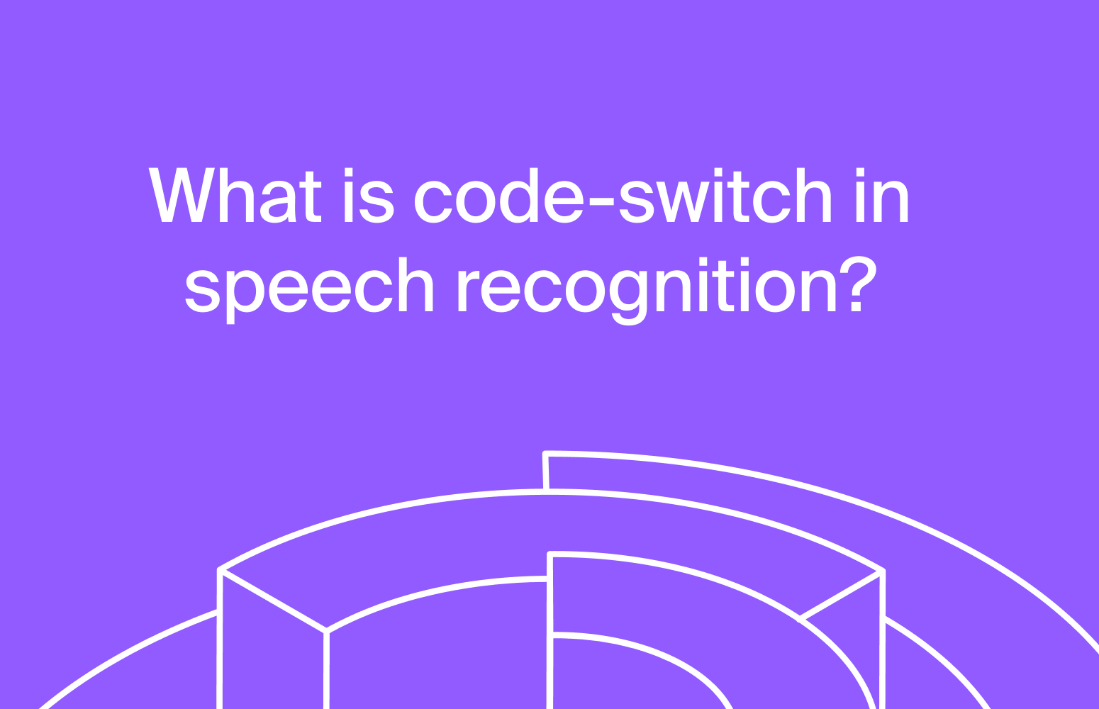 What is code-switching in speech recognition?
