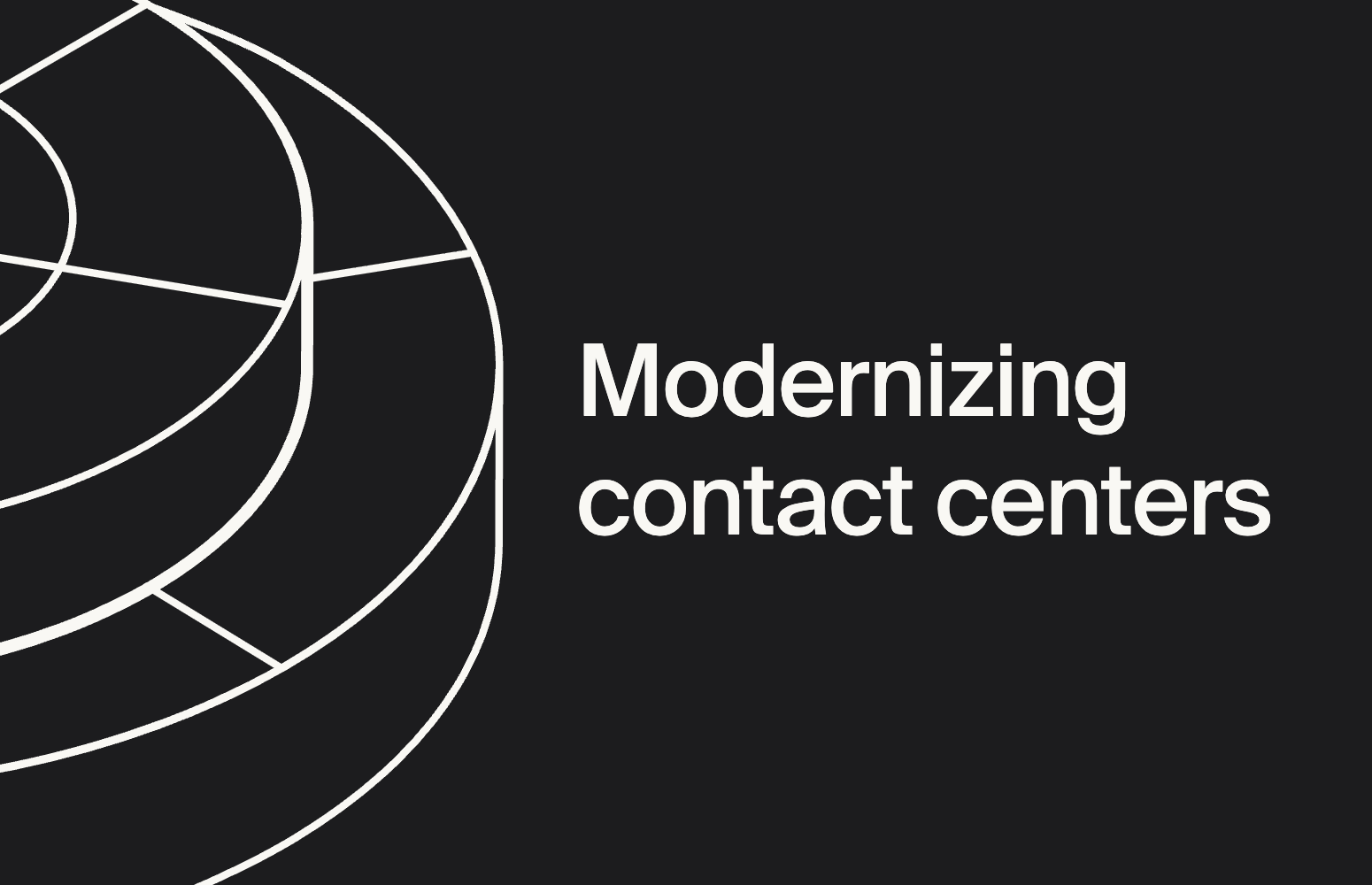 Modernizing contact center architecture with AI agents and transcription