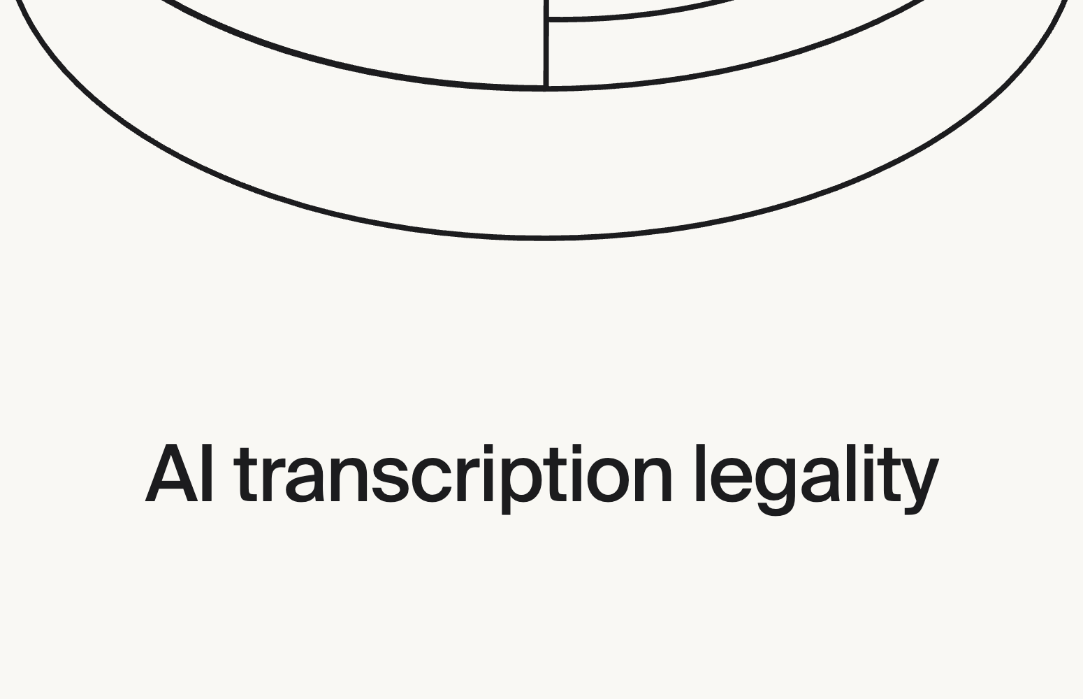 Is AI transcription legal and safe for support calls?