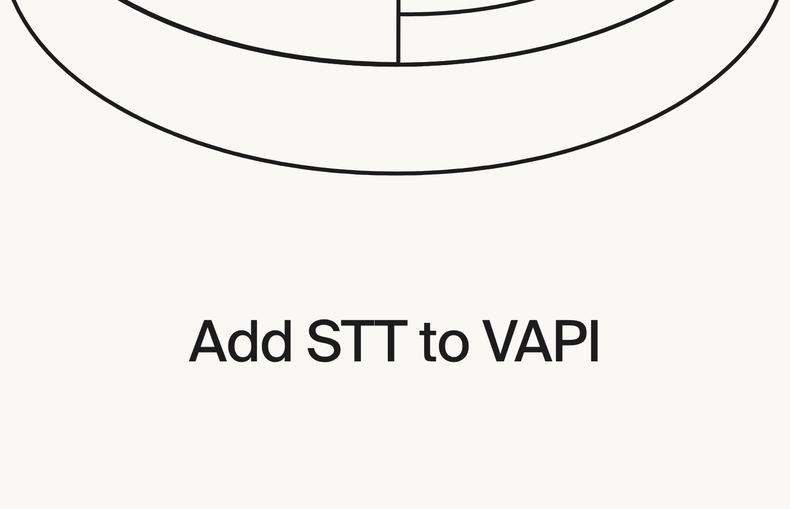 Add speech-to-text to a VAPI voice agent