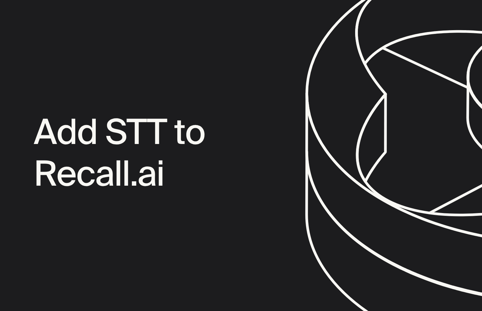 Add speech-to-text to a Recall.ai meeting bot