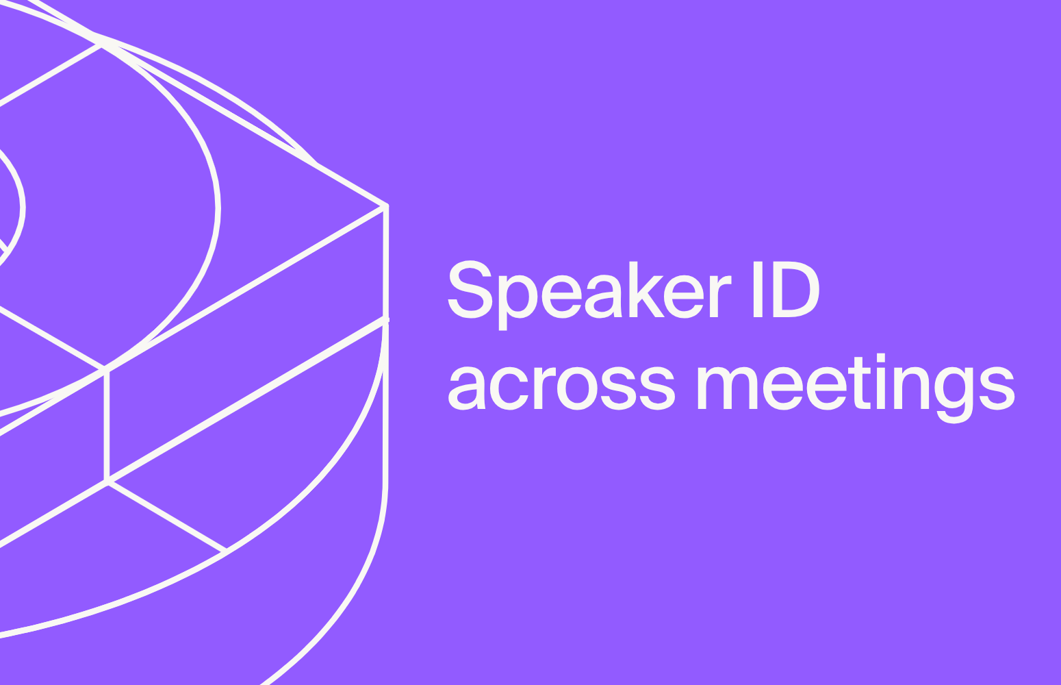 Speaker re-identification across recurring meetings