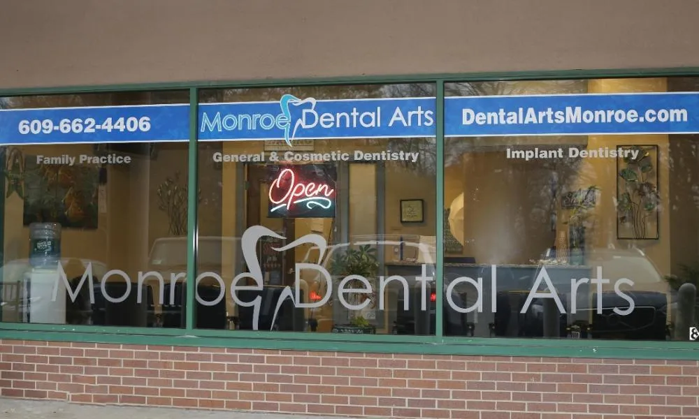 Front door of Monroe Dental Arts