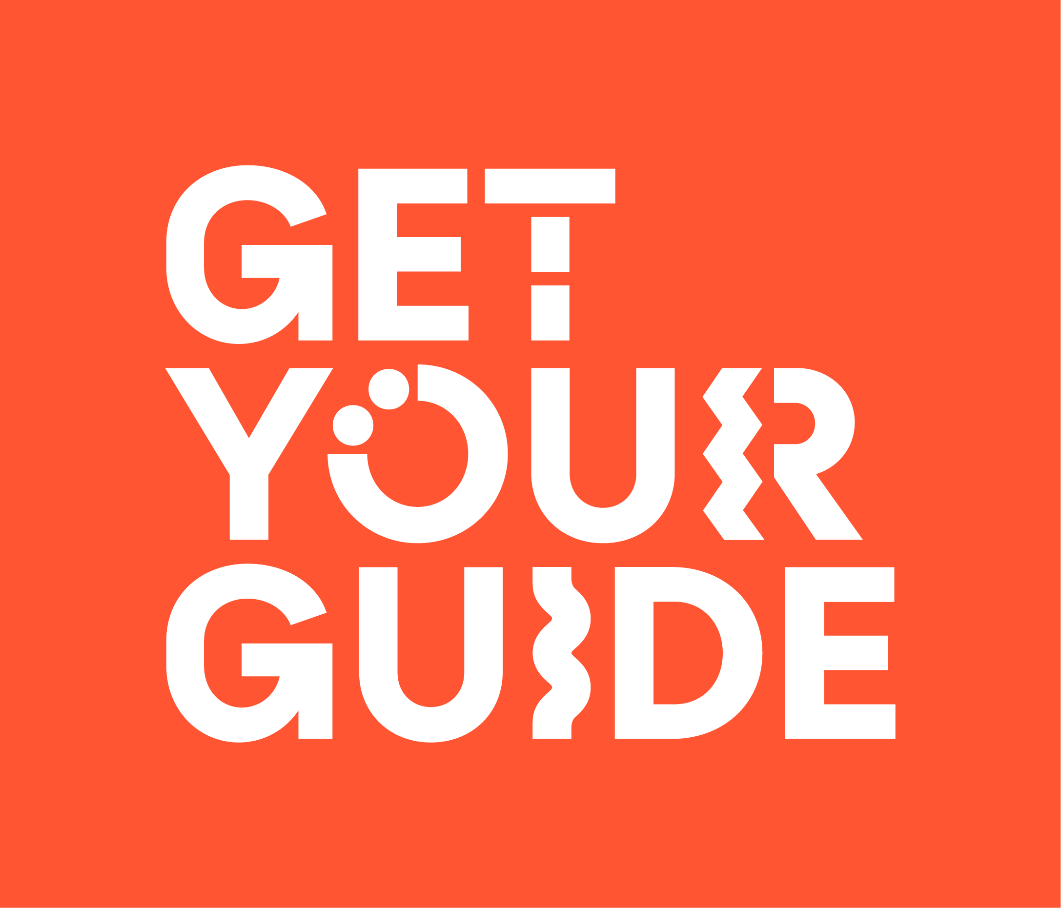 Logo GetYourGuide, partenaire canyoning et randonnées aquatiques