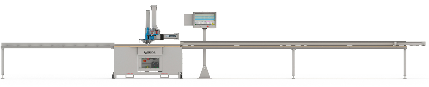Spida Machinery Automated Apollo Saw Linear Saw