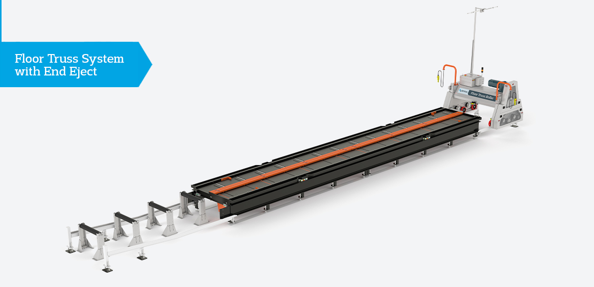 Spida Machinery - Floor Truss Solution with End Eject