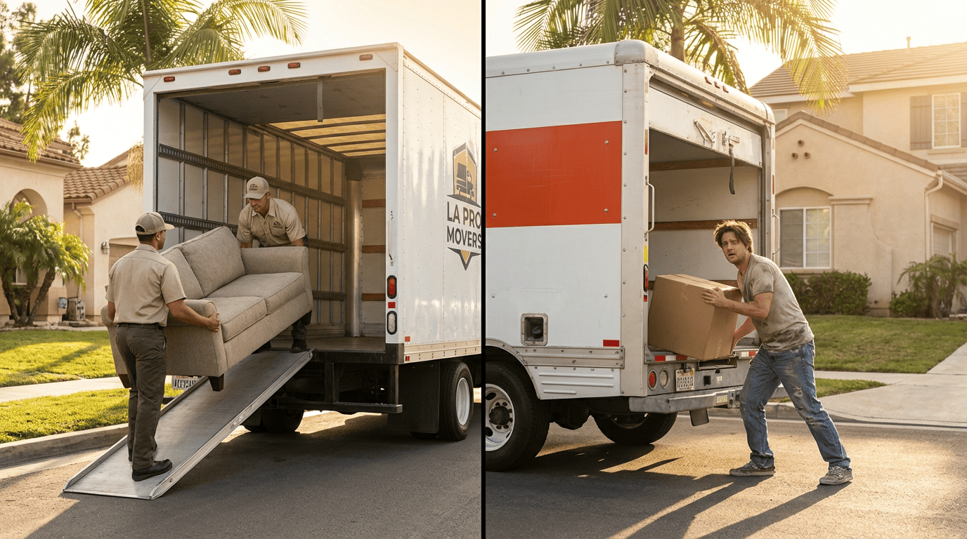 U-Haul vs Professional Moving Companies