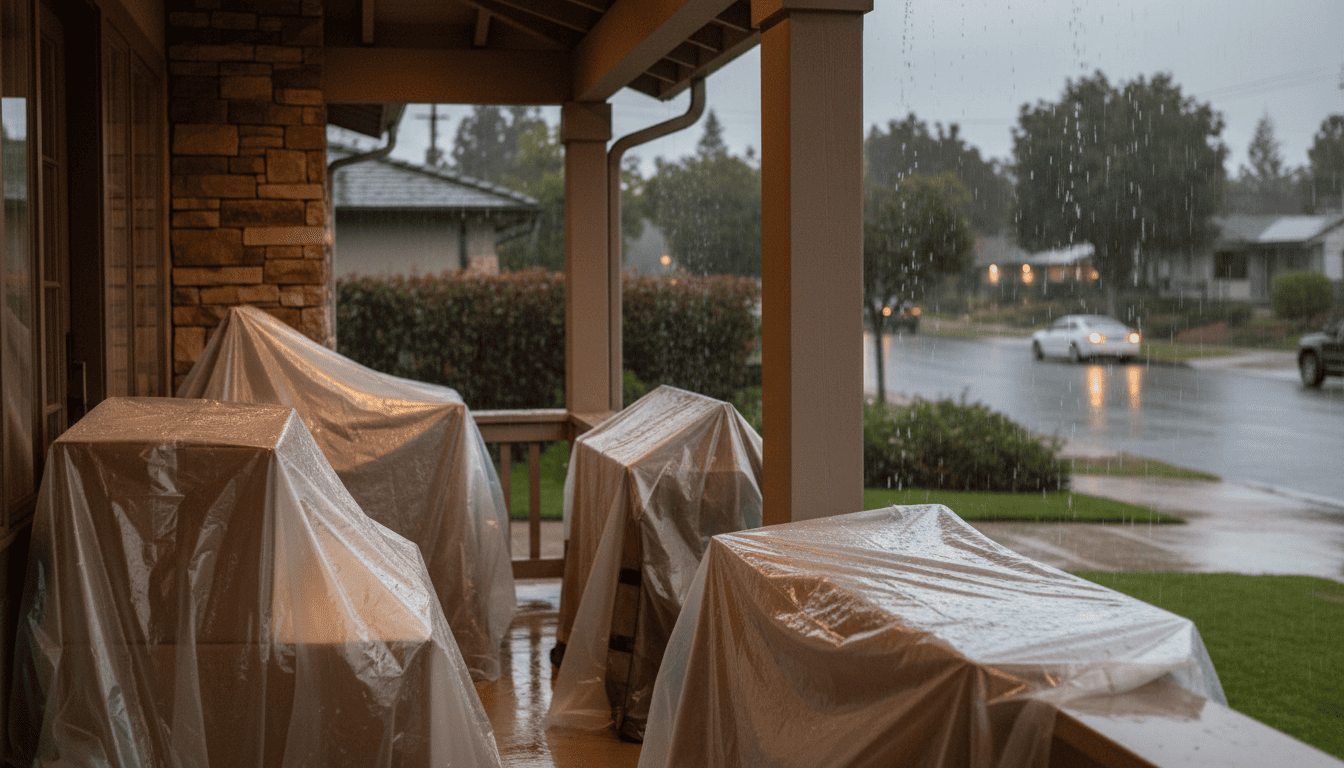 Winter Moving in LA - Rain Preparation