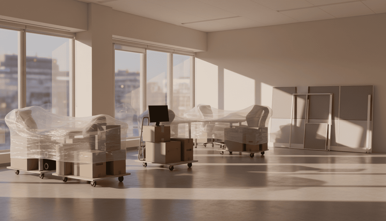 Commercial Movers - Weekend Office Relocation
